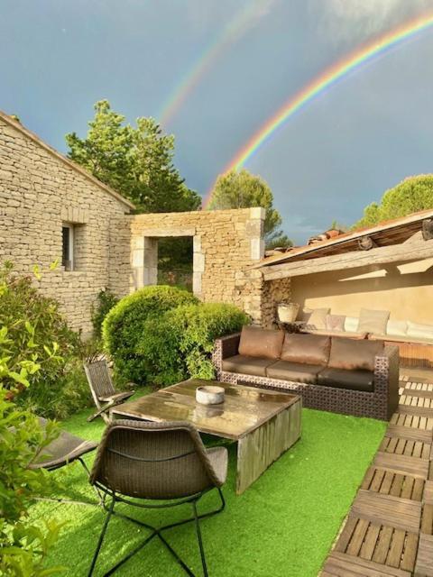 Mas Orea Gordes Buitenkant foto
